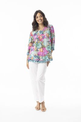 Orientique a-linjainen pusero vajaamittaisella hihalla