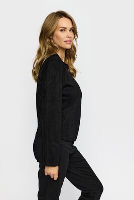 2-Biz musta joustava jakku