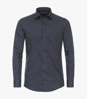 Venti modern fit siniharmaa kauluspaita