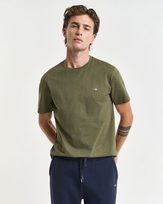 Gant vihreä lyhythihainen T-paita