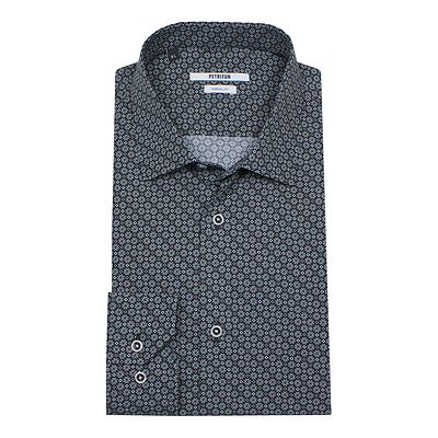 Petrifun kuviollinen modern fit kauluspaita