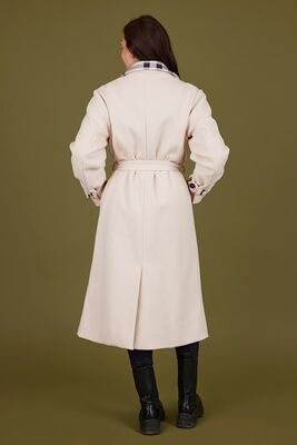 Normann beige villakangastakki