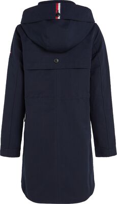 Tommy Hilfiger tummansininen parkatakki