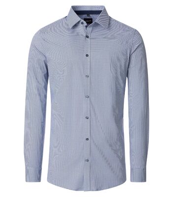 Venti sinsävyinen body fit pitkähihainen kauluspaita