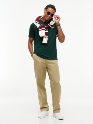 Tommy Hilfiger metsän vihreä regular fit t-paita