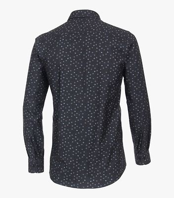 Casamoda harmaa kuviollinen flanellipaita