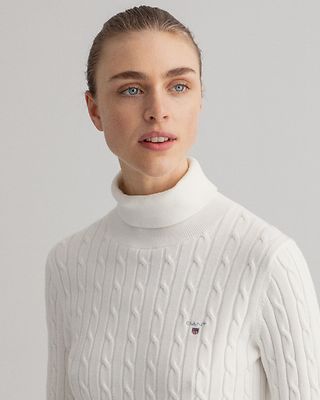 Gant valkoinen pooloneule