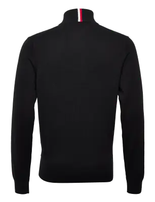 Tommy Hilfiger musta puuvillaneuletakki