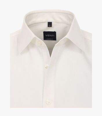 Venti luonnonvalkoinen slim fit kauluspaita