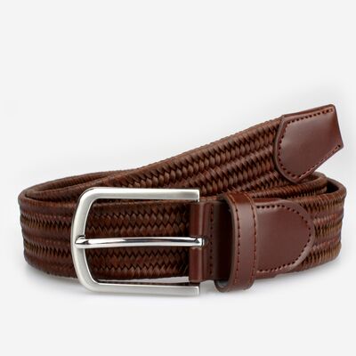 Veniz ruskea joustovyö nahkaa