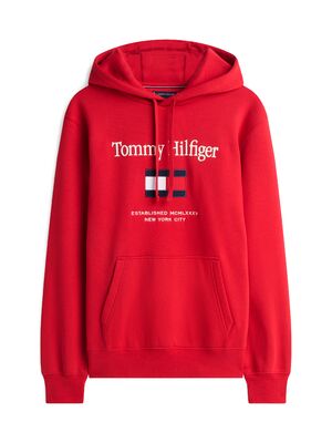 Tommy Hilfiger punainen college huppari
