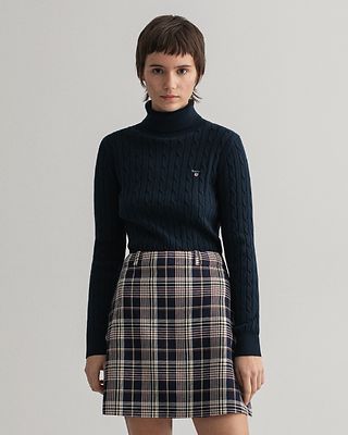 Gant tummansininen pooloneule