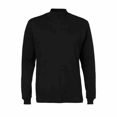 Clipper musta paksumpi poolopaita