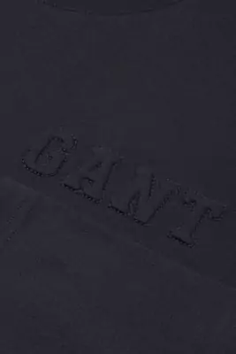 Gant musta pitkähihainen T-paita