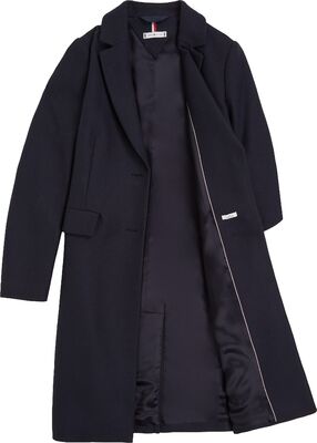 Tommy Hilfiger tummansininen villakangas takki