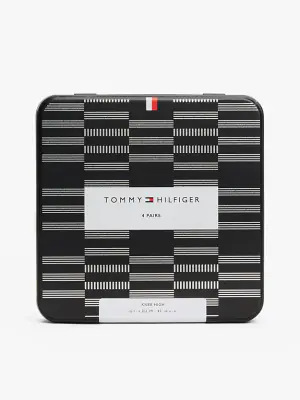 Tommy Hilfiger sininen polvisukka 4kpl/pakkaus