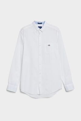 Gant valkoinen pitkähihainen kauluspaita