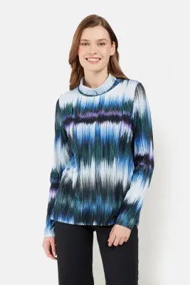 Signature poolokauluksellinen trikoopusero