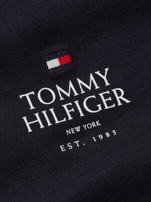 Tommy Hilfiger tummansininen pitkähihainen t-paita