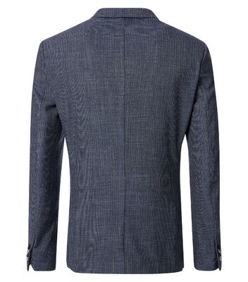 Venti sininen pieniruutuinen jersey  irtotakki