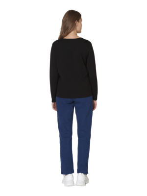 Signature musta klassinen neuletakki