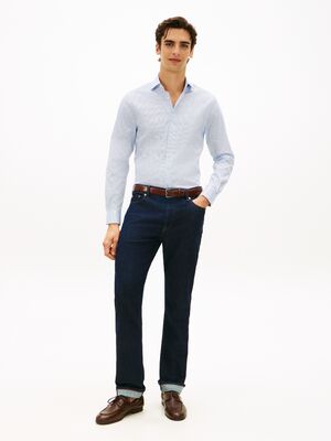 Tommy Hilfiger vaaleansininen slim fit paita