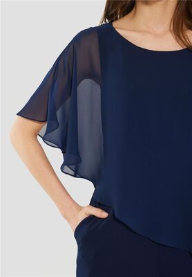 Swing tummansininen juhlahaalari