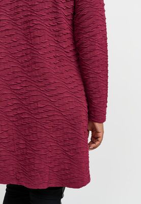 Pont Neuf viininpunainen A-linjainen tunika