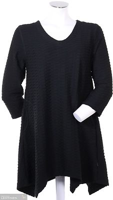 Pont Neuf A-linjainen musta tunika