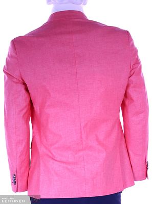 Pre End  kirkkaan koralli pellava irtotakki