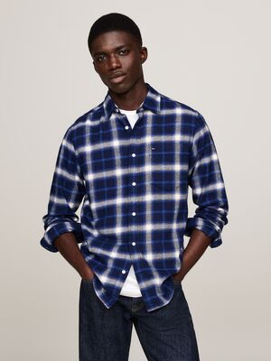 Tommy Hilfiger ruudullinen sininen flanellipaita