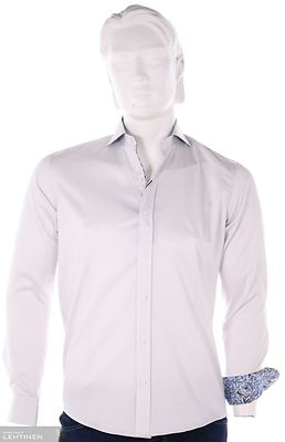 Guide London helmenharmaa kauluspaita