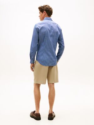 Tommy Hilfiger sininen slim fit paita