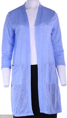 M.X.O vaaleansininen ohut neuletakki