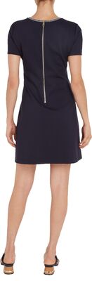 Tommy Hilfiger tummansininen lyhythihainen mekko