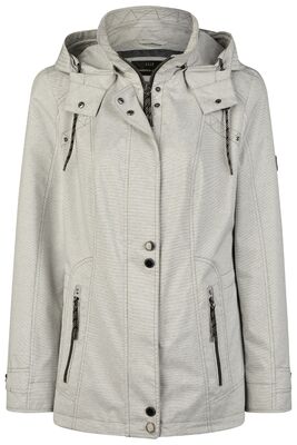 Lebek harmaa tekninen kevättakki