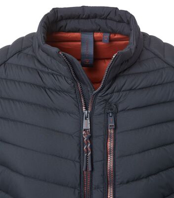 Casamoda tummansininen kevyttoppatakki