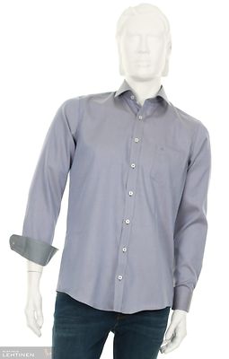 Casamoda harmaa regular fit kauluspaita