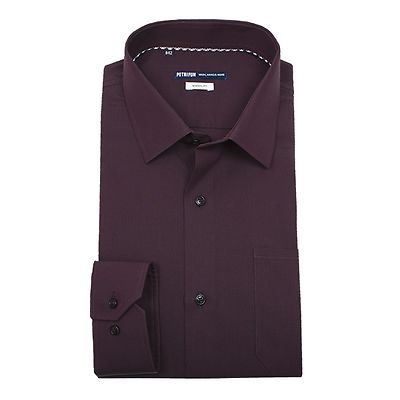 Viinipunainen paita normaali mitoitus