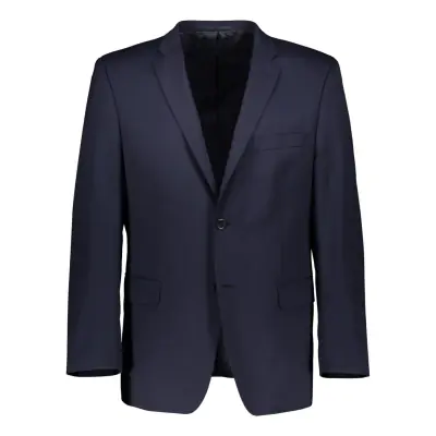 Turo tummansininen klassinen irtotakki tummaanpukuun