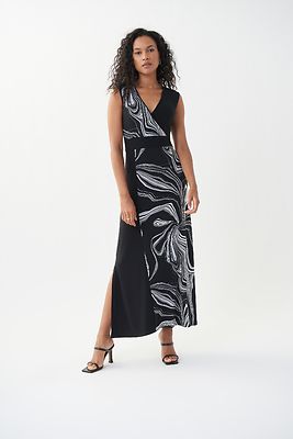 Joseph ribkoff musta maxi mekko