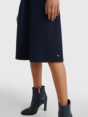 Tommy hilfiger tummansininen kellohelma mekko