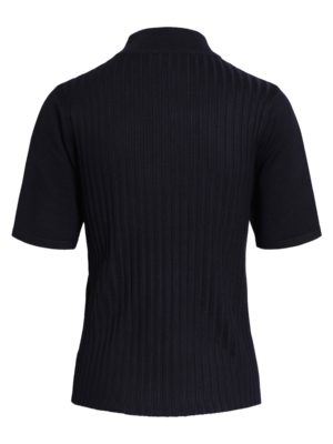 Signature musta lyhythihainen puolipoolo