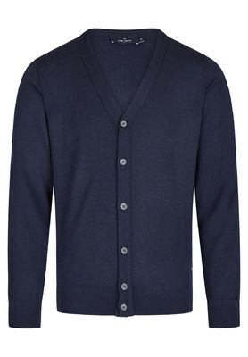 Daniel hechter tummansininen villa neuletakki