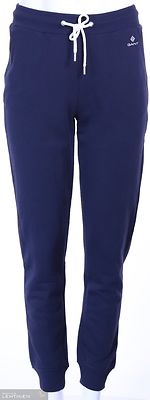 gant tummansininen college housu kuminauha vyötäröllä