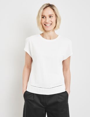 Gerry Weber luonnonvalkoinen pusero