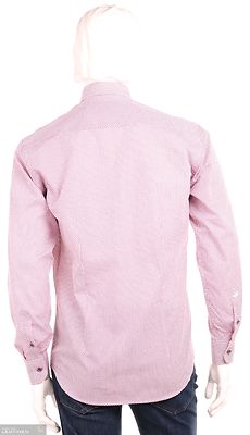 Culture punasävyinen modern fit kauluspaita