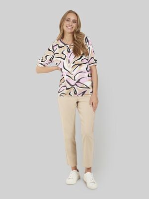 Signature lyhythihainen trikoopusero