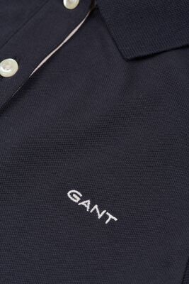 Gant tummansininen hihaton pikeetoppi