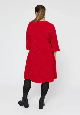 Pont Neuf kirkkaanpunainen mekko